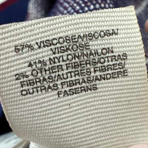 Rachel Roy Pencil Skirt Midi Skirt High-Rise Striped Navy Blue Red Size XS NWOT - Picture 9 of 12